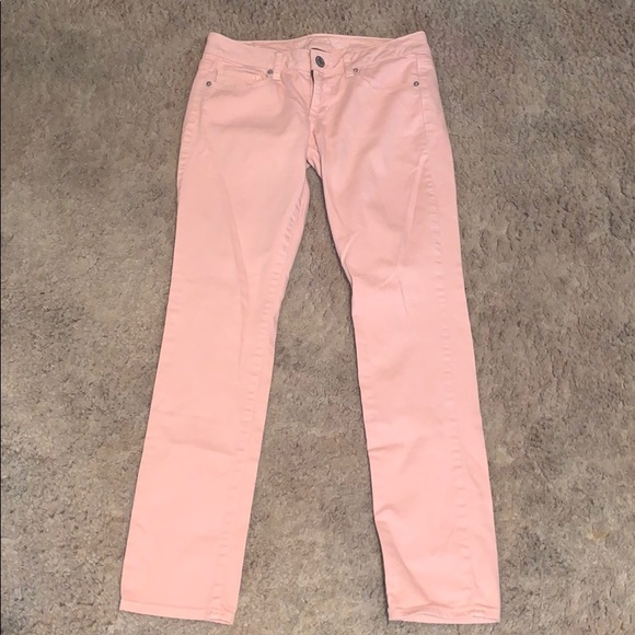 American Eagle Pink Skinny Jeans - Picture 1 of 7